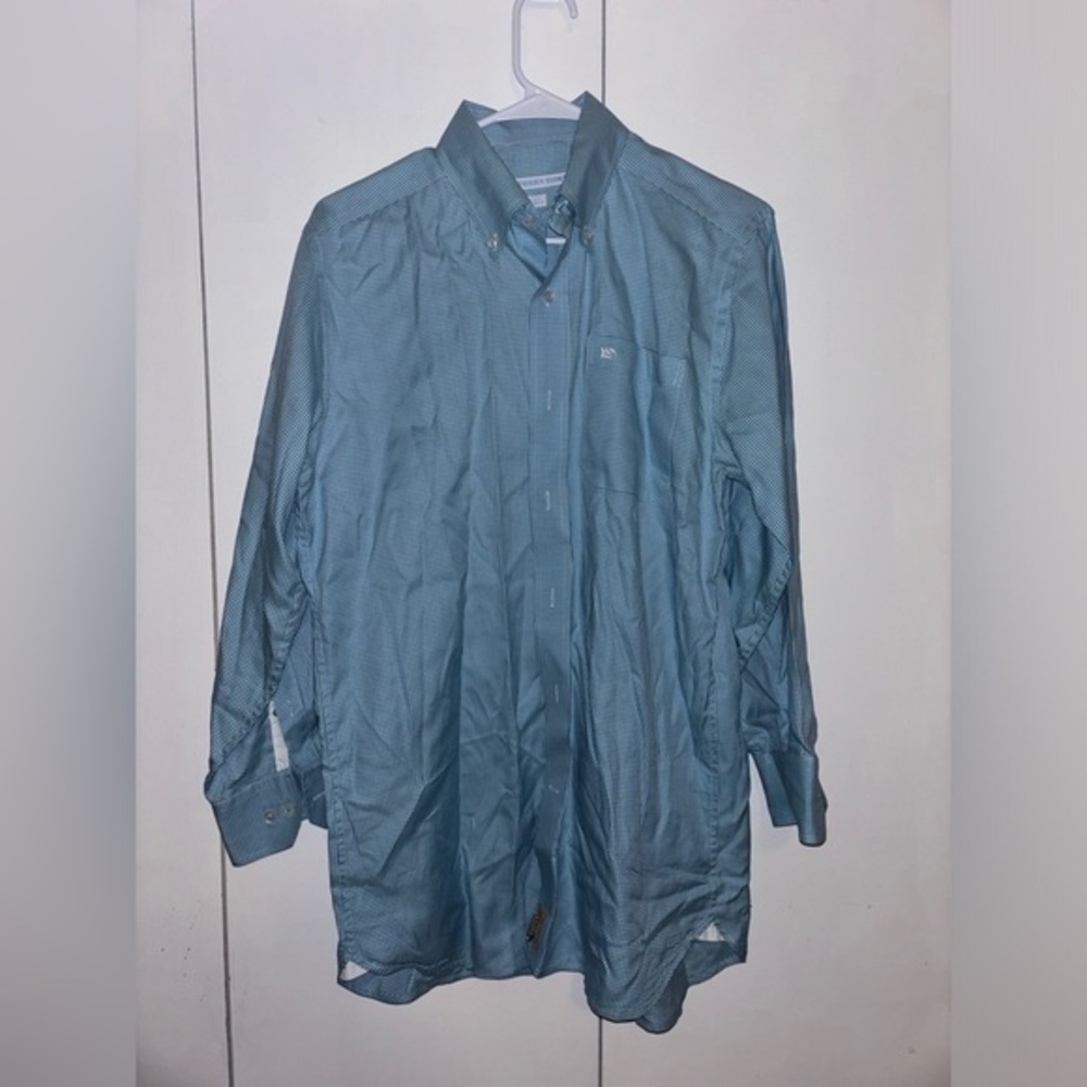 Southern Tide blue long sleeve button down